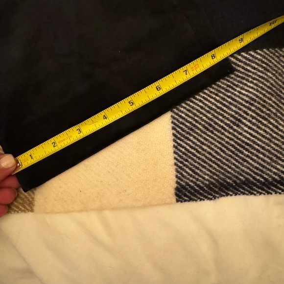 Black Suede Pantsuit J Crew. Size 10. - Picture 7 of 10